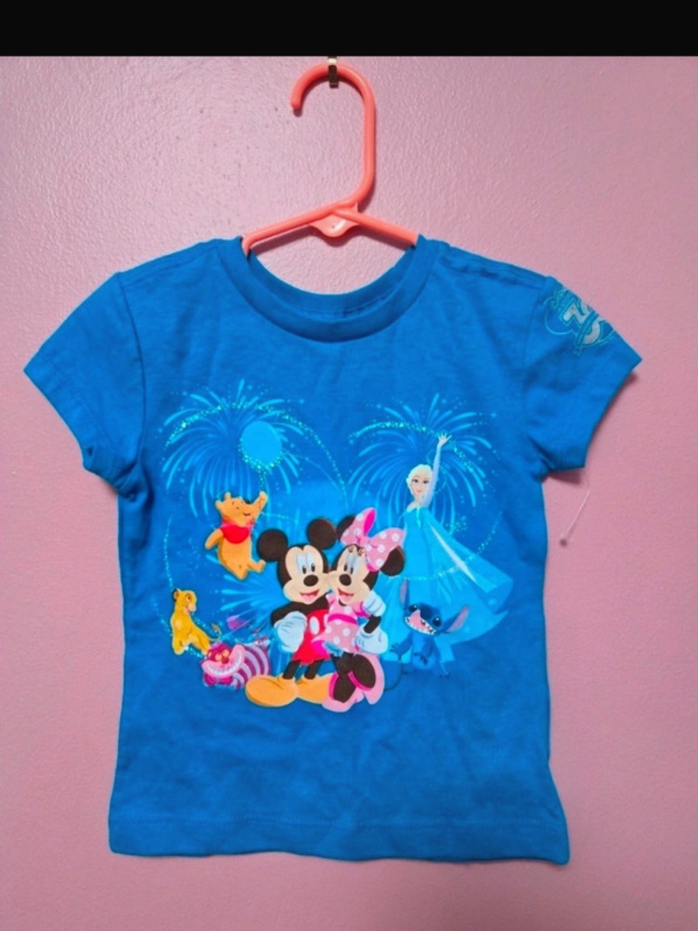 Disney Little Girls' Character Graphic Tee - Mickey & Friends Size 2/3